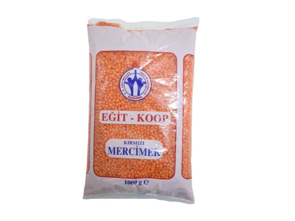 EĞİT KOOP KIRMIZI MERCİMEK 1KG*20