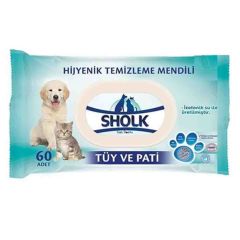 SHOLK TEMİZLİK MENDİLİ 60 LI*12