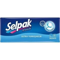 SELPAK 10 LU MENDİL SADE