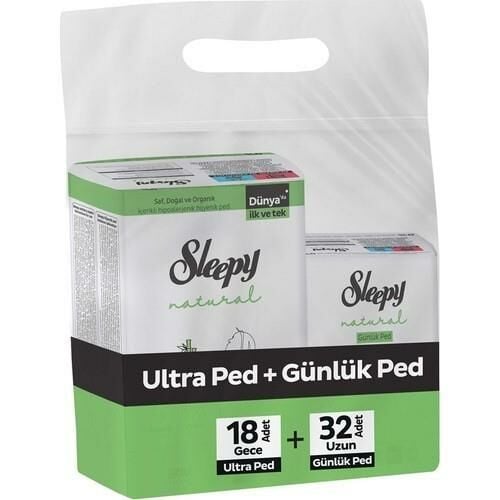 SLEEPY NATURAL SÜPER ECO GECE +GÜNLÜK (24+40)*8