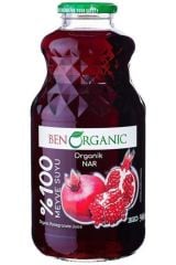 BEN ORGANIC %100 NAR SUYU 1 LT*6