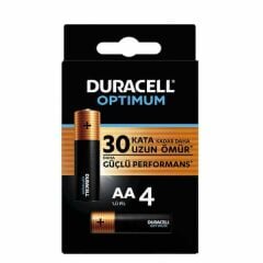 DURACELL OPTIMUM 4 AA KALEM PİL 4'LÜ*16