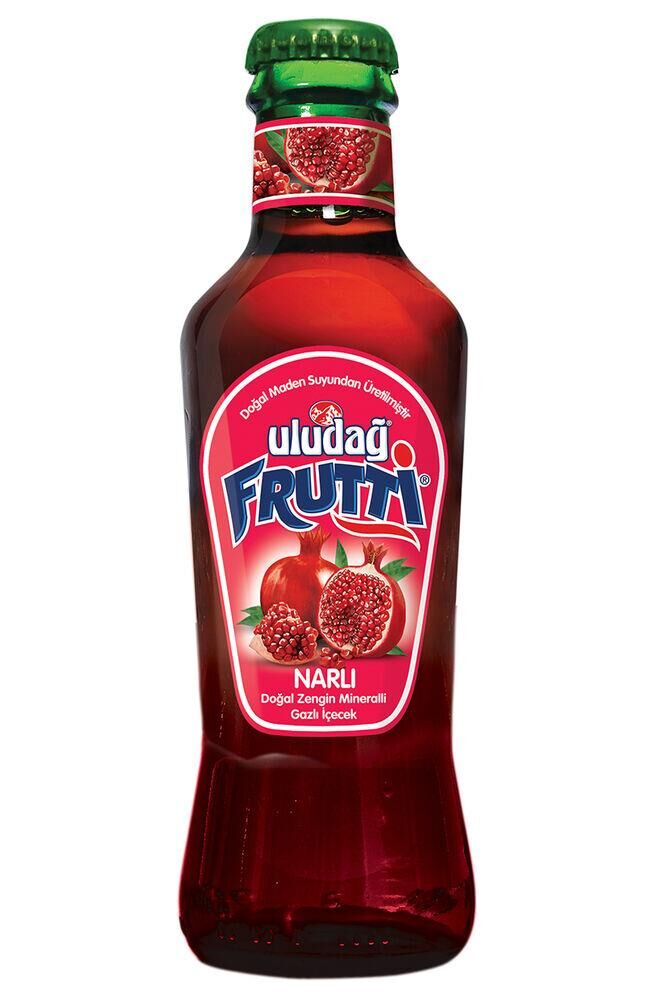 ULUDAĞ FRUTTİ SODA NARLI TEKLİ*24