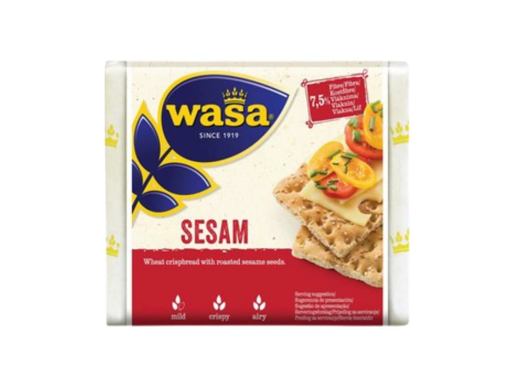 WASA SUSAMLI GEVREK EKMEK 200 GR*12