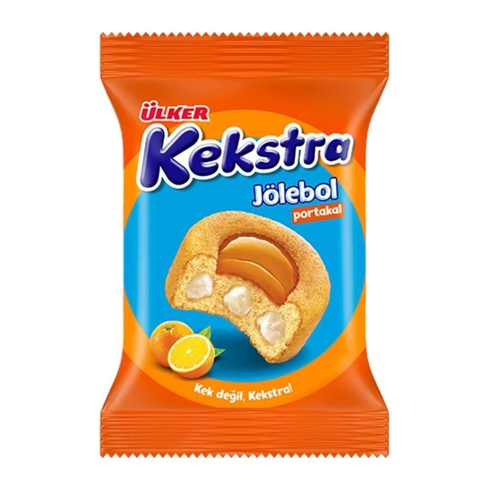 ÜLKER KEKSTRA JÖLEBOL PORTAKAL 40 GR*24