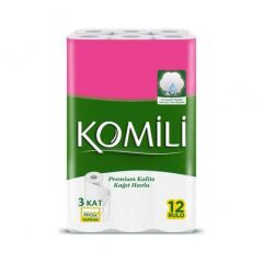 KOMİLİ KAĞIT HAVLU 12Lİx4 YENİ