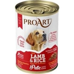 PROART KUZU ETLİ VE PİRİNÇLİ KÖPEK MAMASI 400 GR