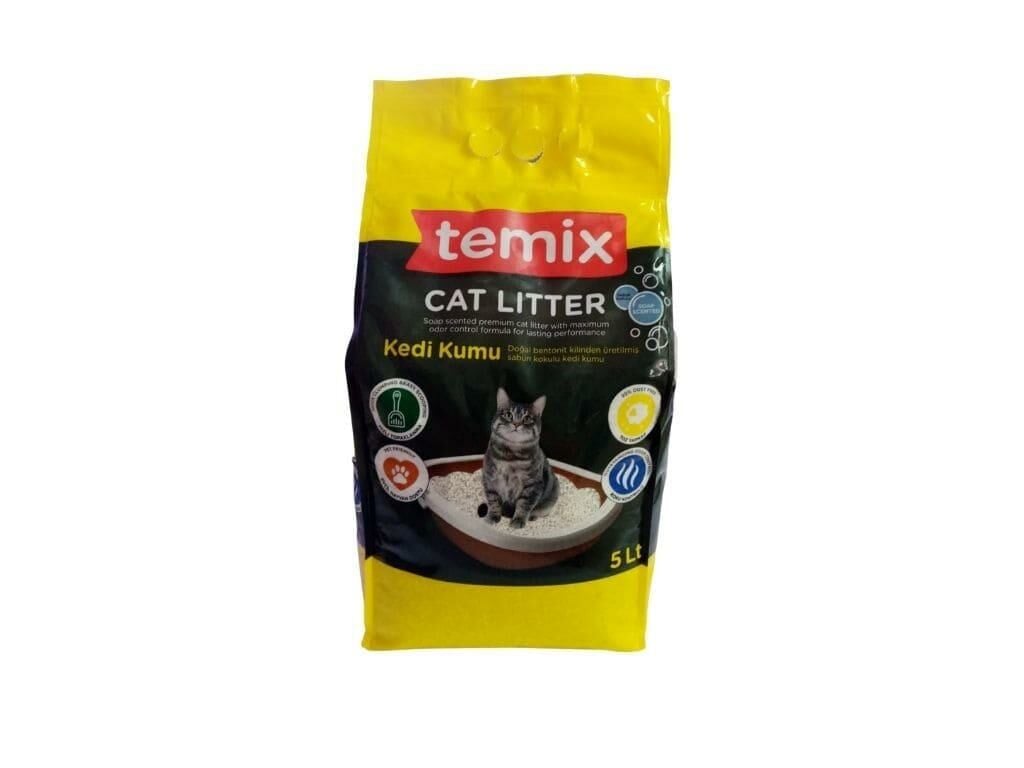 TEMİX CAT LİTTER 5 LT KEDİ KUMU