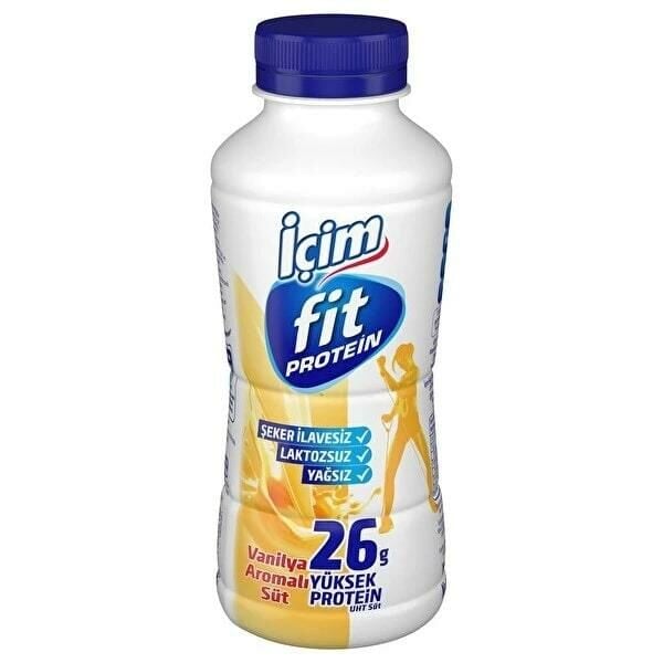 İÇİM 400 ML.FİT PROTEİN LAKTOZSUZ SÜT VANİLYALI*6