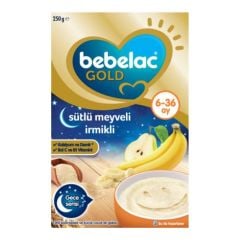 BEBELAC GOLD SÜTLÜ MEYVELİ İRMİKLİ 250GR *7