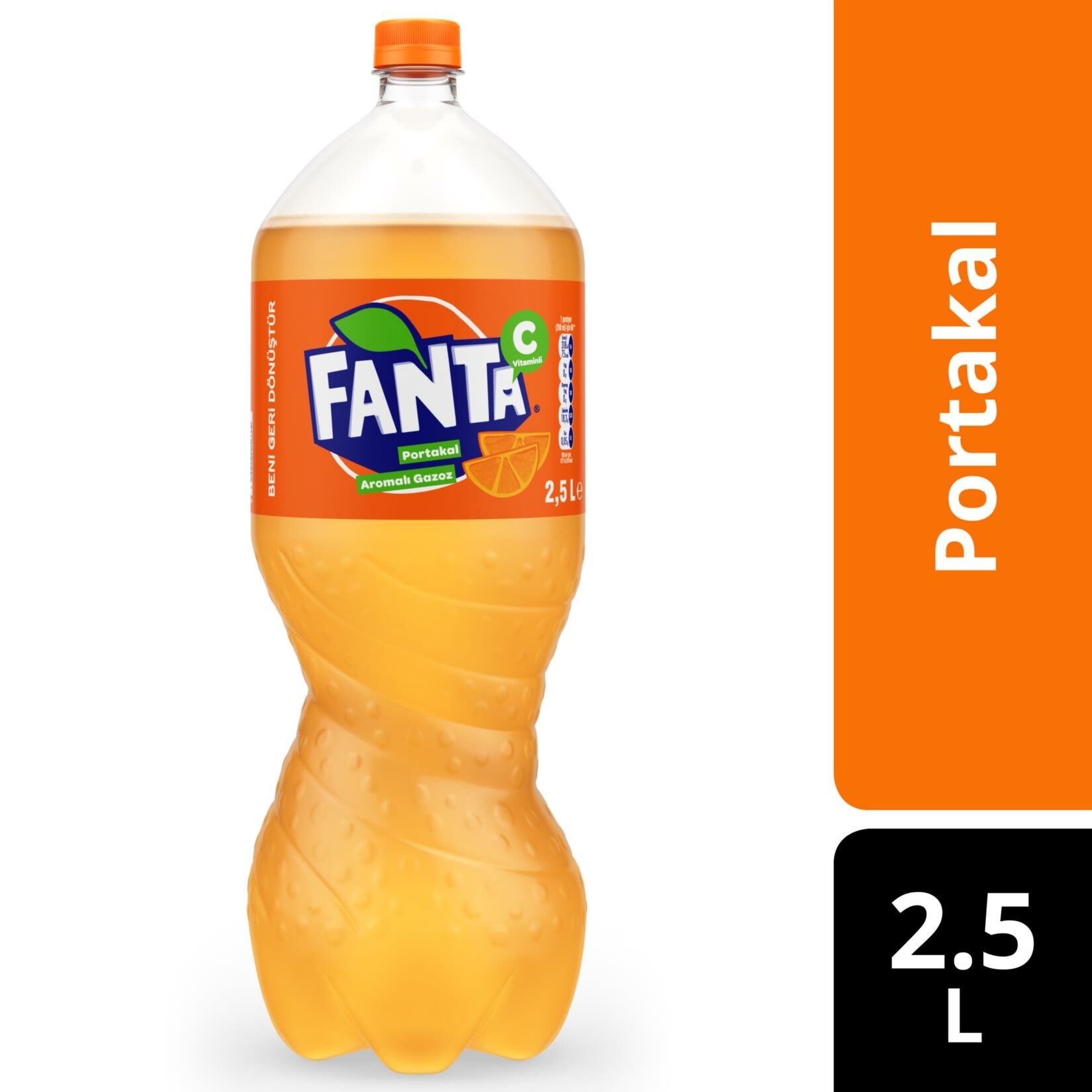 FANTA 2,5 LT PORTAKAL*6