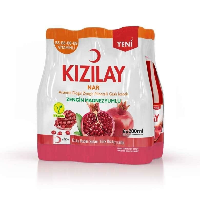 KIZILAY NAR AROMALI 6 LI*4