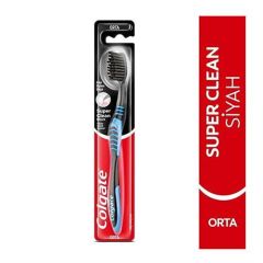 COLGATE DİŞ FIRÇASI SÜPER CLEAN BLACK*12