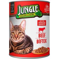 JUNGLE KEDİ KONSERVESİ 400 GR BİFTEKLİ