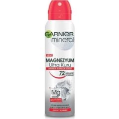 GARNIER WOMEN DEO 150 MİNERAL MAGNESİUM