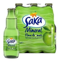 SAKA ELMA AROMALI SODA 6 LI*4