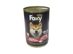 FOXY YETİŞKİN KÖPEK KUZULU KONSERVE 400 GR*12