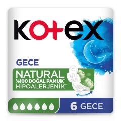 KOTEX ULTRA SİNGLE GECE 6 LI*24