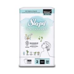 SLEEPY BİO NATURAL UZUN 20 Lİ