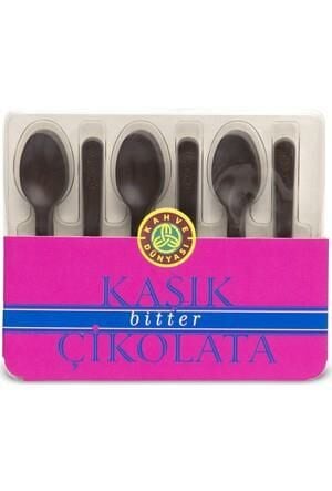 K.DÜNYASI 6 LI BİTTER KAŞIK ÇİKOLATA 8 GR*40