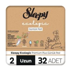 SLEEPY GÜNLÜK PED ECOLOGIC SÜPER UZUN 32*24