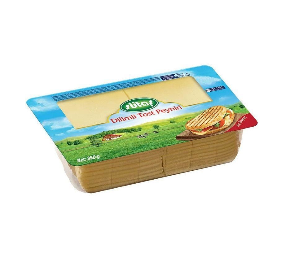 SÜTAŞ 350 GR DİLİMLİ TOST PEYNİRİ