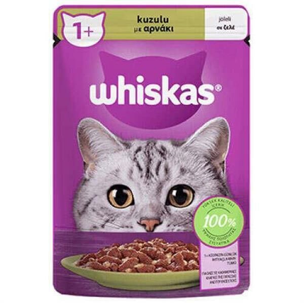 WHİSKAS POŞET MAMA KUZULU 85 GR*28