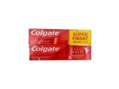 COLGATE OPTIC WHITE PAR.BYZ.2*50 ML