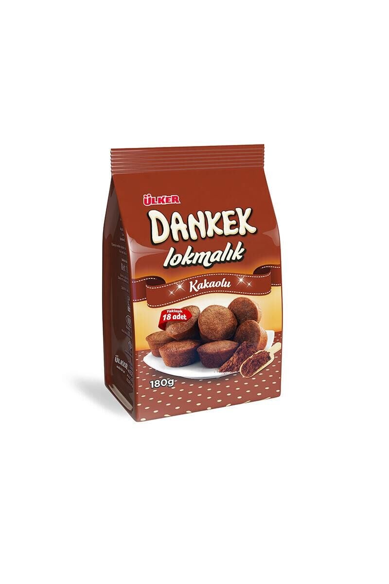 ÜLKER DANKEK LOKMALIK KAKAOLU 160 GR*8