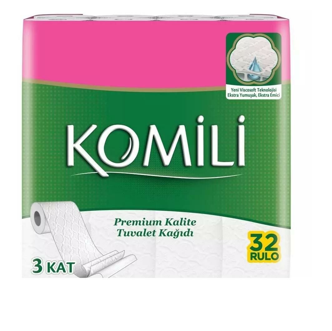 KOMİLİ TUVALET KAĞIDI 32Lİx3 YENİ