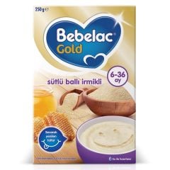 BEBELAC GOLD SÜTLÜ BALLI İRMİKLİ 250 GR*7