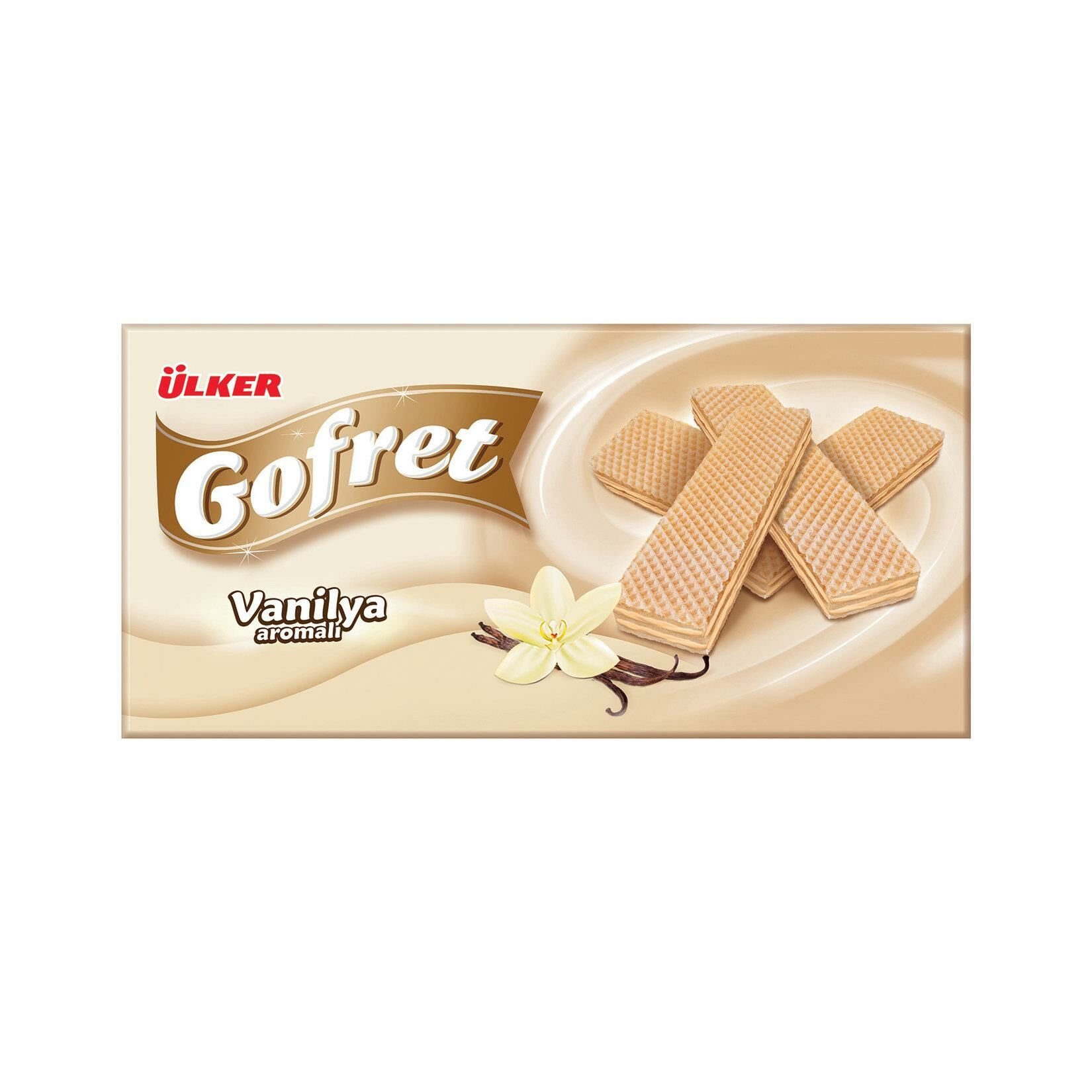 ÜLKER GOFRET VANİLYALI 220 GR*10*