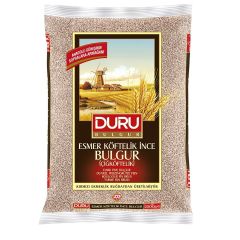 DURU ESMER ÇİĞKÖFTELİK BULGUR 1KG*12