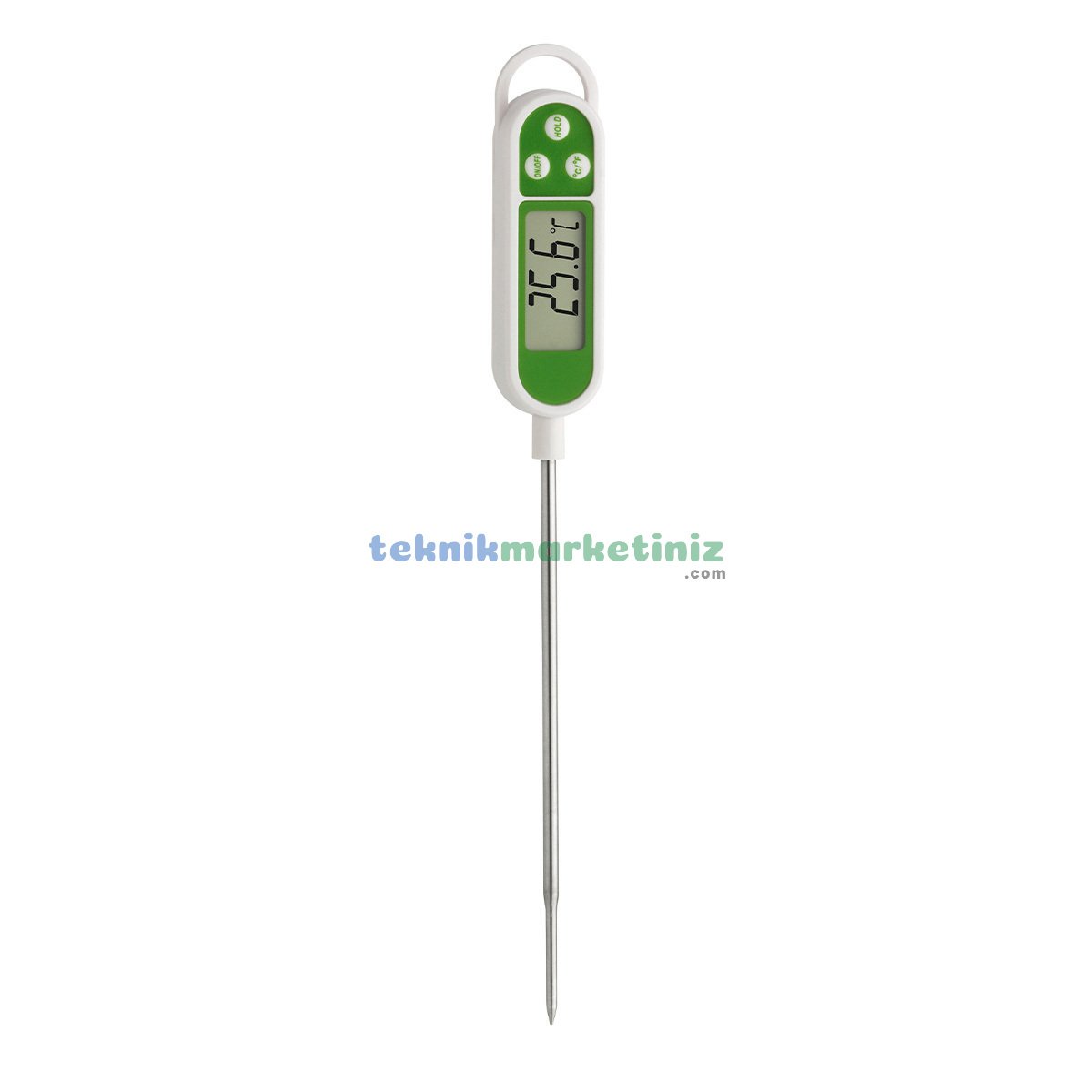 Dijital Paslanmaz Problu, Saplama Tip Termometre TFA Dostmann 30.1054.04 TM832.1064.04