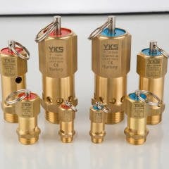 10 ADET 1/4'' YKS Emniyet Ventili Düşük Basınç 0.1 / 1.9 Bar Arası Sabit Basınçlı Mühürlü