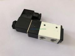 1/8'' Elektrikli 3/2 Pnömatik Yön Valfi Tek Bobin-Yay Pnomatik Solenoid Valf 3V210-06