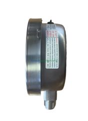 Ø100mm 0/10 Bar Alttan Bağlantılı Komple Paslanmaz Kurutip CL1,0 Hassas Basınç Ölçer, Manometre G1/2'' Class 1,0 Fantinelli