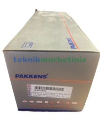 Ø100mm 0/+160°C Derece, Komple Paslanmaz Arkadan Çıkışlı G1/2'' Bi-Metal Sıcaklık Ölçer, Termometre, Mekanik Isı Gösterge Saati, CL2,0 PAKKENS, Dalma Boyu :