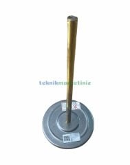 Ø100mm 0/+300°C Derece, Arkadan Çıkışlı G1/2'' Bi-Metal Sıcaklık Ölçer, Termometre, Paslanmaz Termovilli Mekanik Isı Gösterge Saati, EN 13190, CL2,0 PAKKENS, Dalma Boyu :