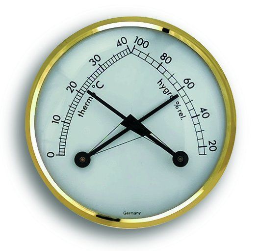 Analog/Mekanik Mini Sıcaklık ve Nem Ölçer Termo-Higrometre TFA Dostmann 45.2006 TM832.1081