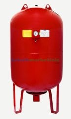 100 Litre Dikey Tip, Ayaklı, Manometreli Genleşme Tankı, Hidrofor Tankı CRUWA