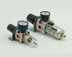 3/8'' Pnömatik Filtre Regülatör, Hava Basınç Ayar Filtreli Regülatörü AW Serisi Filtre+Regülatör