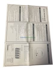 0/1000 Bar Dijital Manometre Bar,Psi,Kg/cm2,Kpa,Mpa Göstergeli, ±0.4% Hassasiyetli G1/4'' Ø80mm Dijital Basınç Göstergesi IP65 Dış Ortam Koruma Kılıfı ile Beraber