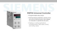 RWF55.60A9 SİEMENS ÜNİVERSAL KONTROL CİHAZI