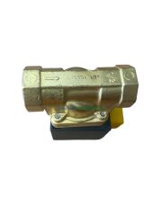 1/2'' Normal Su - Sıcak Su / Buhar Normalde Kapalı 0 Basınç Solenoid Valf Servo Asist Hung Tipi Diyaframlı (0-6 Bar) Ø11,5mm Orifisli ( -10°C +140°C ) Sirai (Made in Italy)