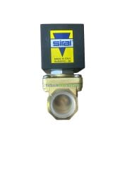 1/2'' Normal Su - Sıcak Su / Buhar Normalde Kapalı 0 Basınç Solenoid Valf Servo Asist Hung Tipi Diyaframlı (0-6 Bar) Ø11,5mm Orifisli ( -10°C +140°C ) Sirai (Made in Italy)
