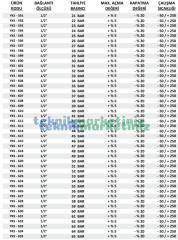 1/2'' 32 BAR Sabit Basınçlı Mühürlü CE Belgeli Emniyet Ventili YKS-602