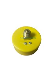Ø63mm 0/1000 Milibar Arkadan Bağlantılı Kurutip Kapsül Diyaframlı Basınç Ölçer, Milibar Manometre G1/4'' CL1,6 PAKKENS
