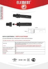 ELEMENT KUYU TİPİ SEVİYE ELEKTRODU