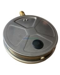 Ø160mm 0-40 Bar Alttan Bağlantılı Kurutip(DOLDURULABİLİR) G1/2'' Manometre, Basınç Göstergesi CL1,6 PAKKENS